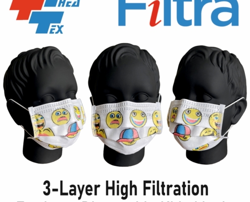 3-Layer Ear Loop Mask Cartoon Kids1