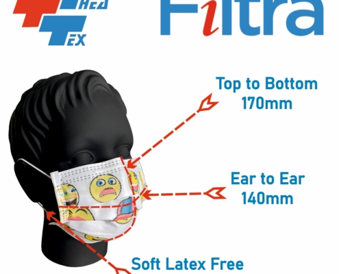 3-Layer Ear Loop Mask Cartoon Kids3