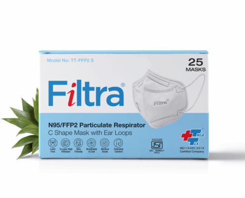 C Shape White Box Pack of 1